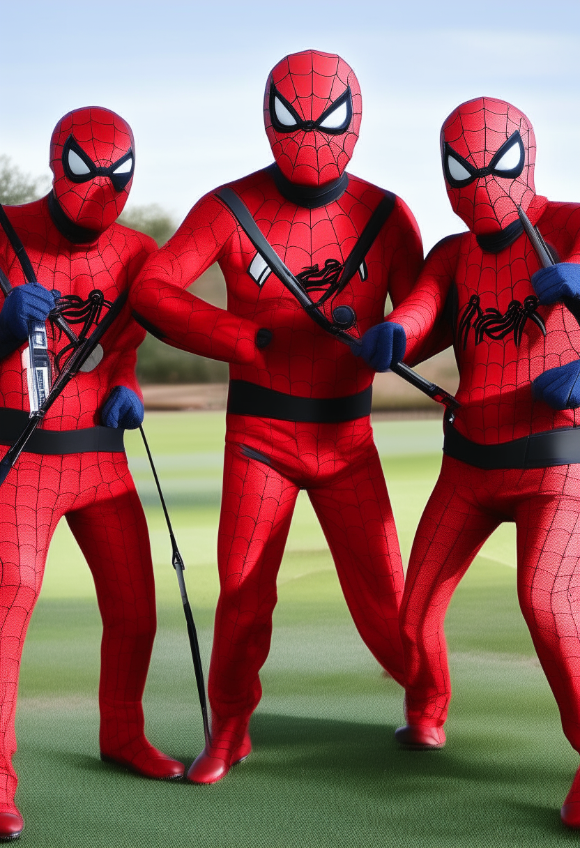 Spidermen main golf