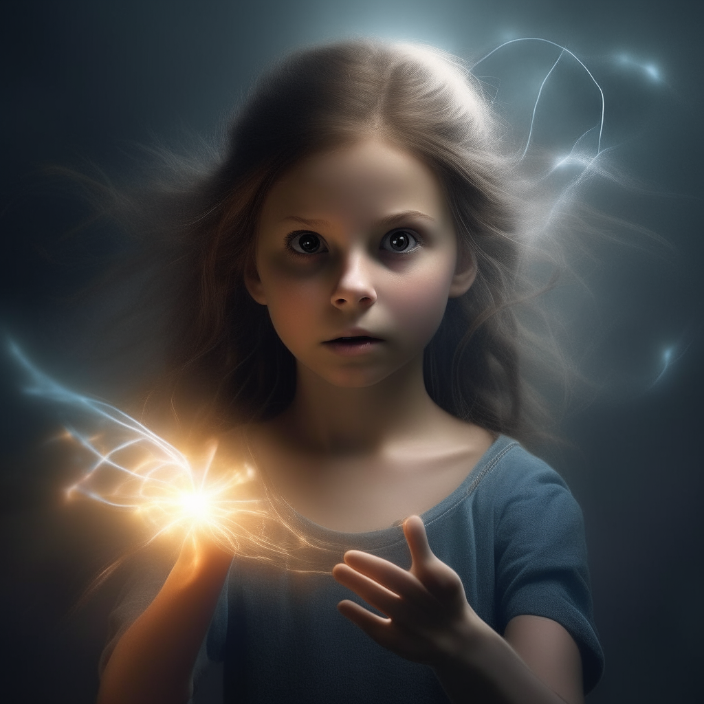 YOUNG GIRL WITH POWERS
