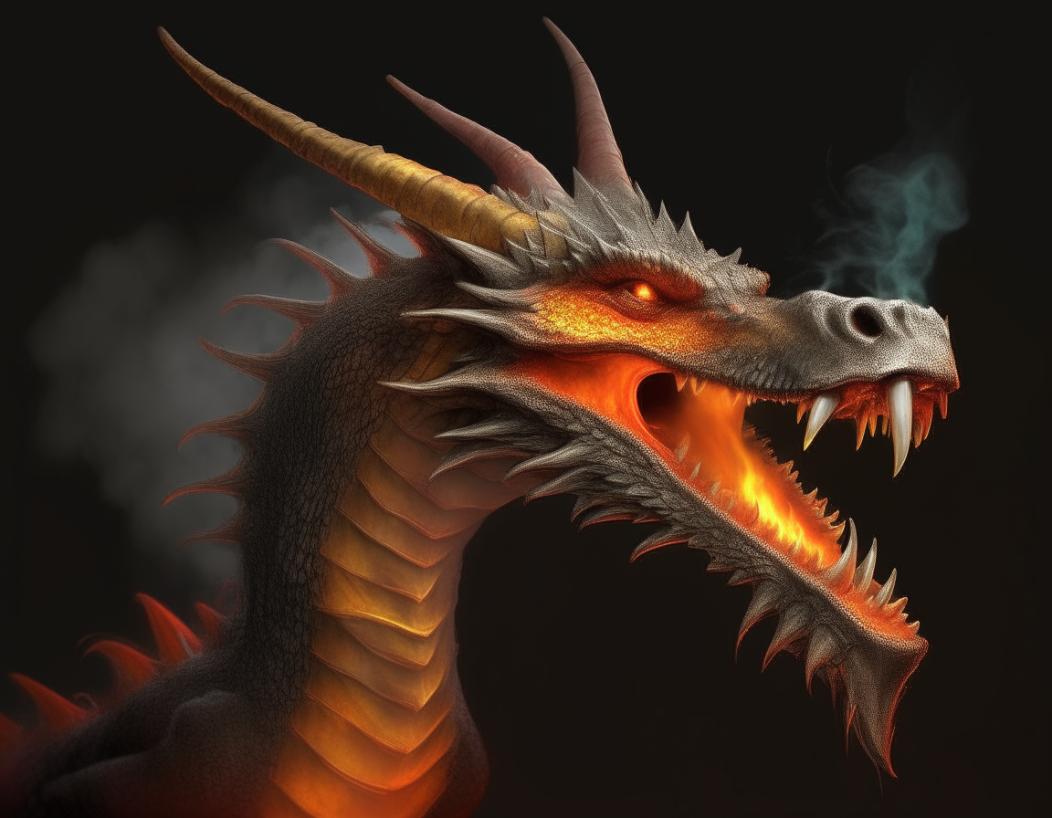 fire breathing dragon