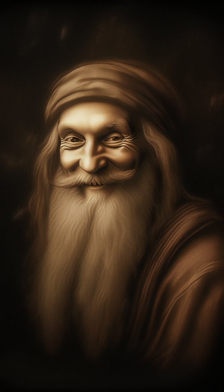 Leonardo da Vinci, high resolution, best quality, ar:9:16