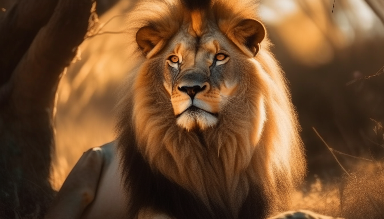 lion den