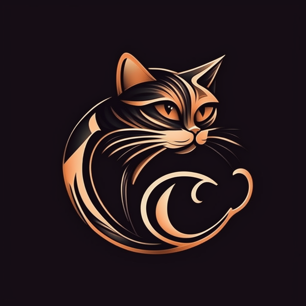 Un logotipo de letras estilizadas que dice El Rincón del Gato
