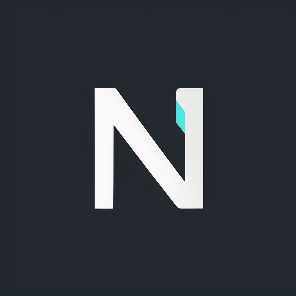 A minimalist logo with the letters N, U, E, M in a modern sans serif font