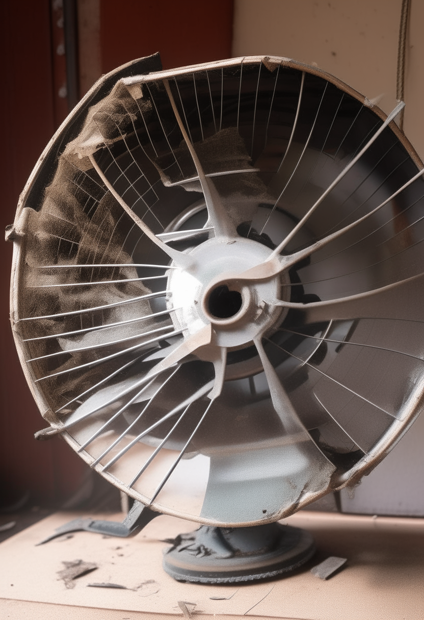 Broken fan