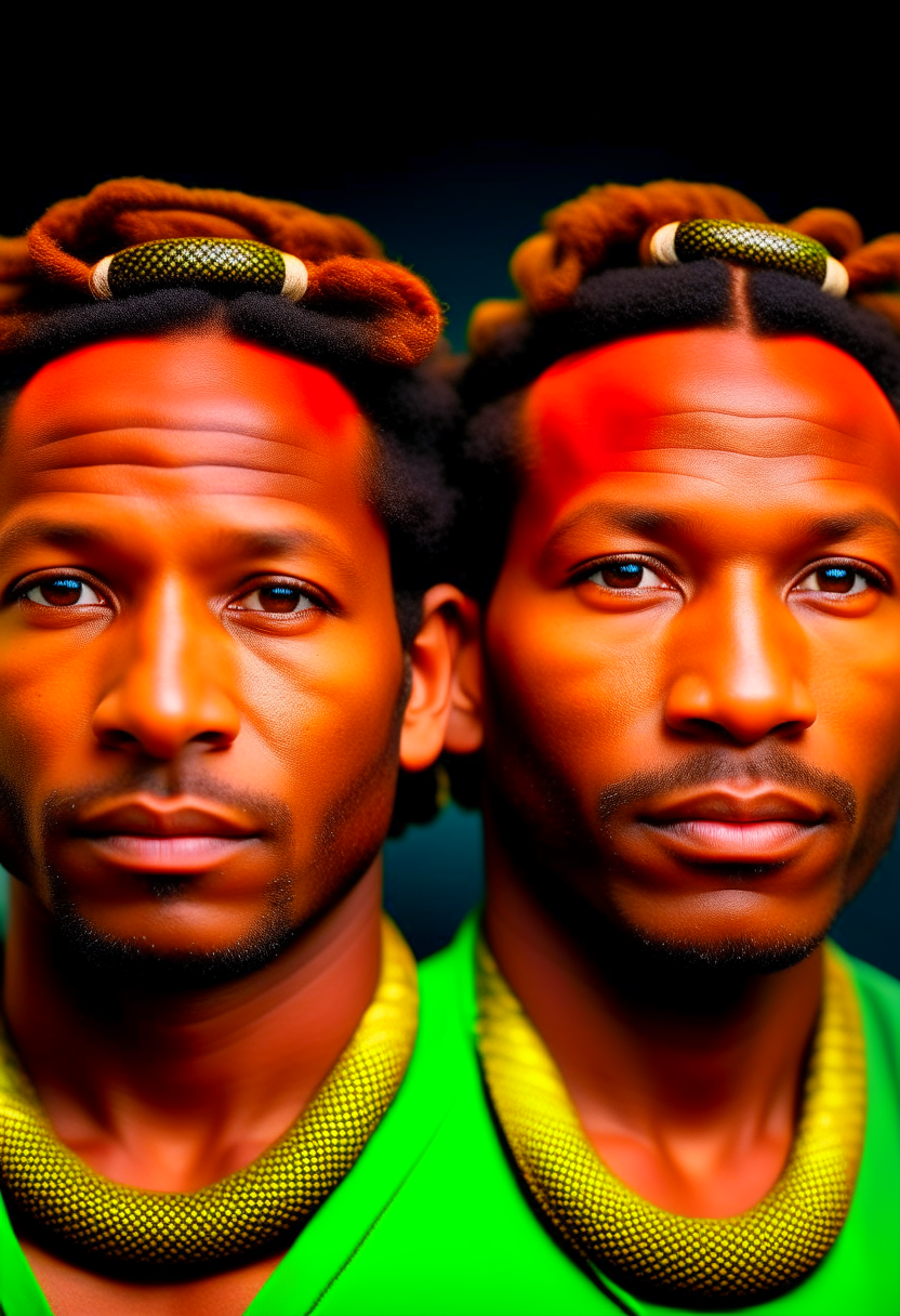 Hero Twins , Dogon myth , half human, half serpent twins