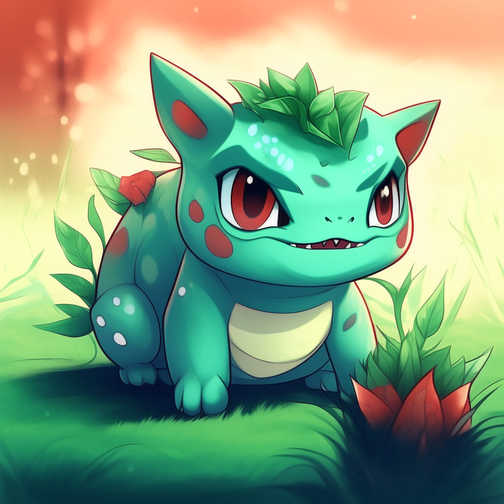  bulbasaur in Pokemon cartoon