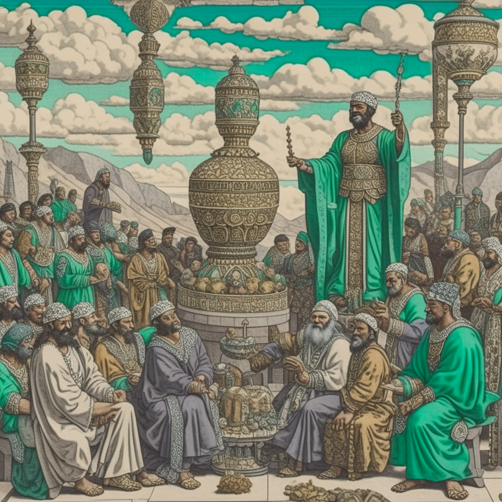 God giving the Israelites some instructions. f2.2, intricate details, intricate details