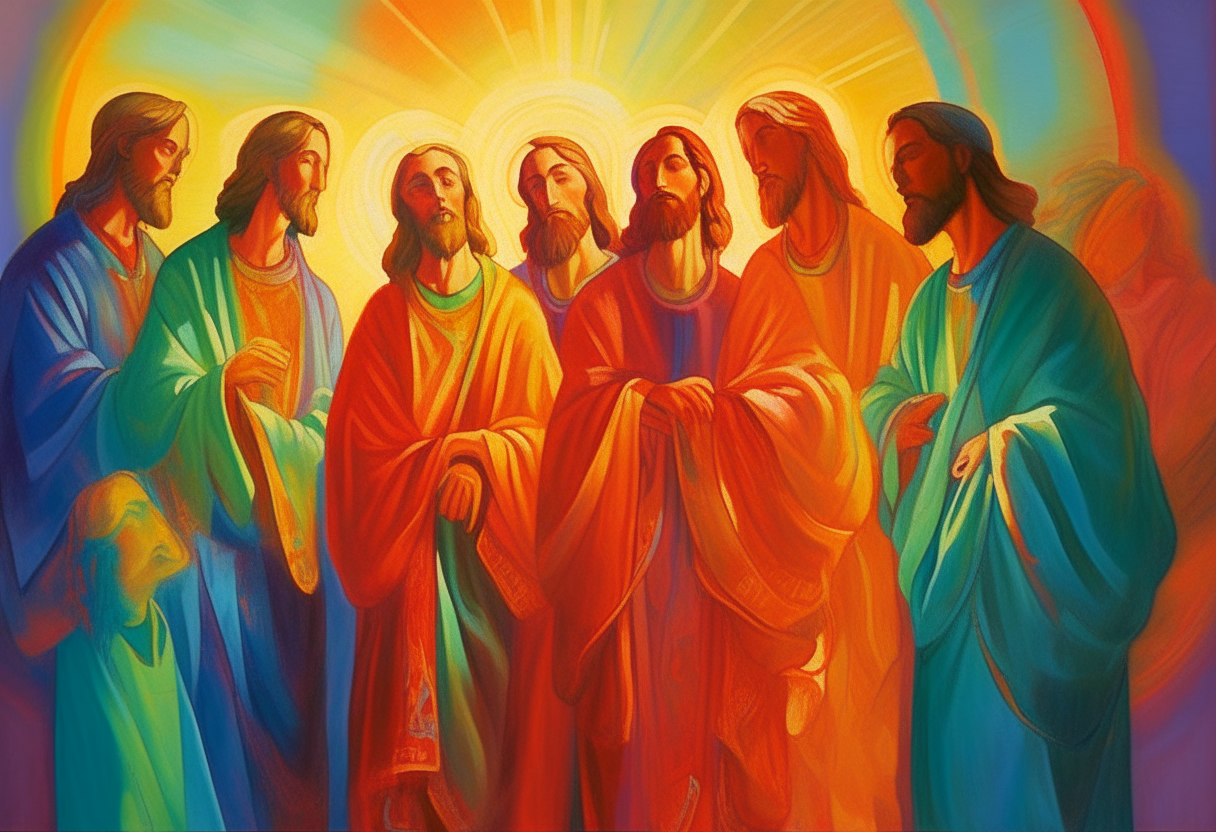 A clear picture of the apostles of Christ