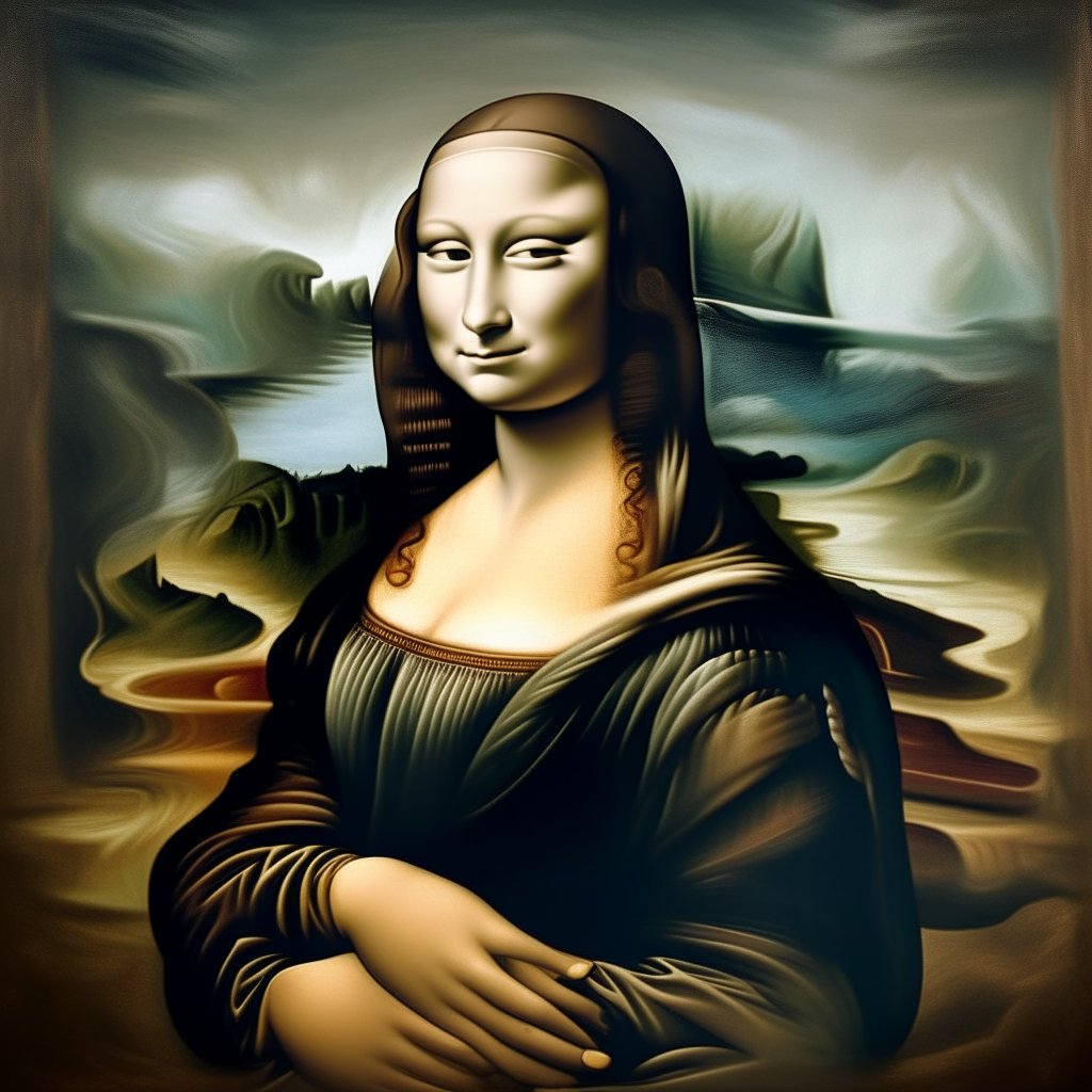 La mona lisa surrealista 