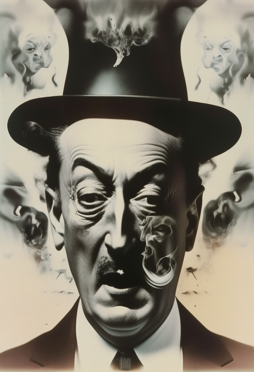 Salvadore Dali fighting Rorschach