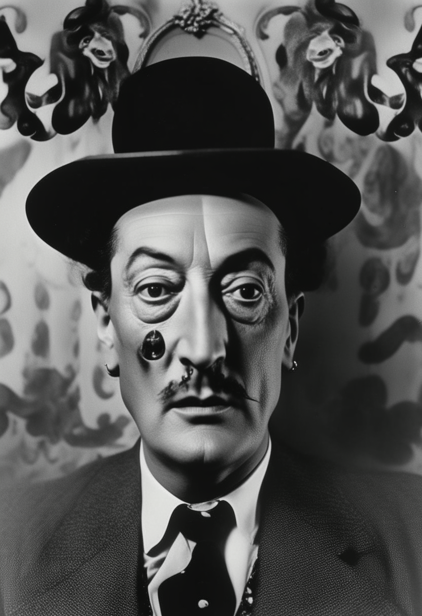 Salvadore Dali with Rorschach