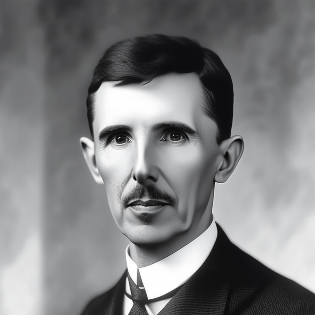 Nicola Tesla, bien realista