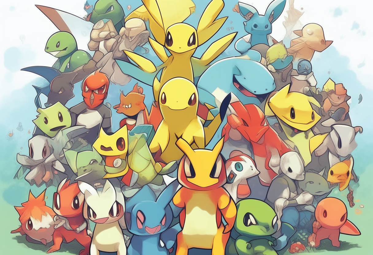 Pokemon cartoon all characters
