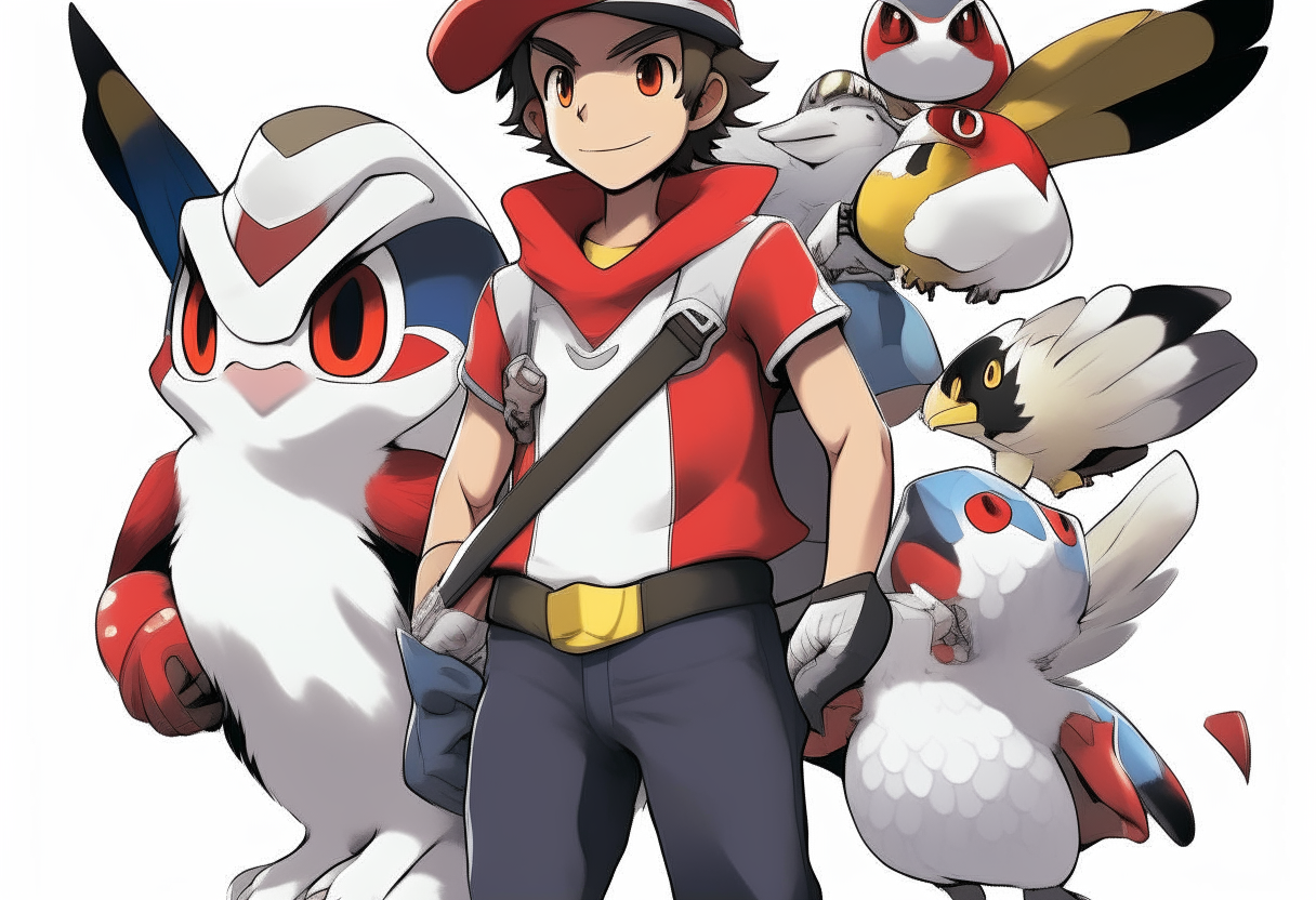 Ash and all toros Pokemon 