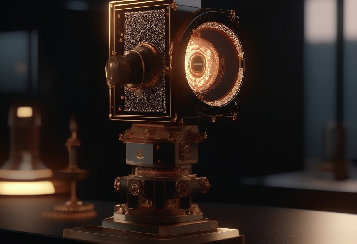 , a beautiful, shining jewel on a pedestal 8k ,cinematique, ultra realiste 