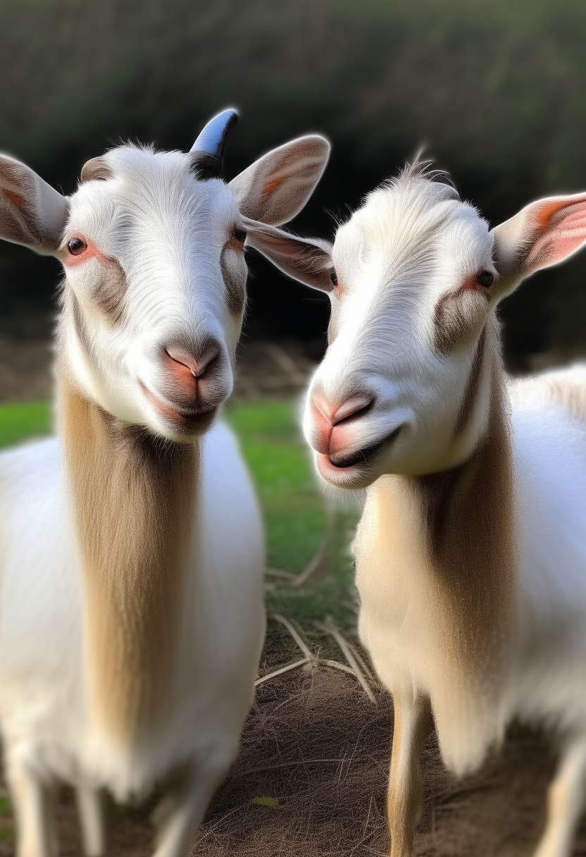  A funny man 2 Goats 