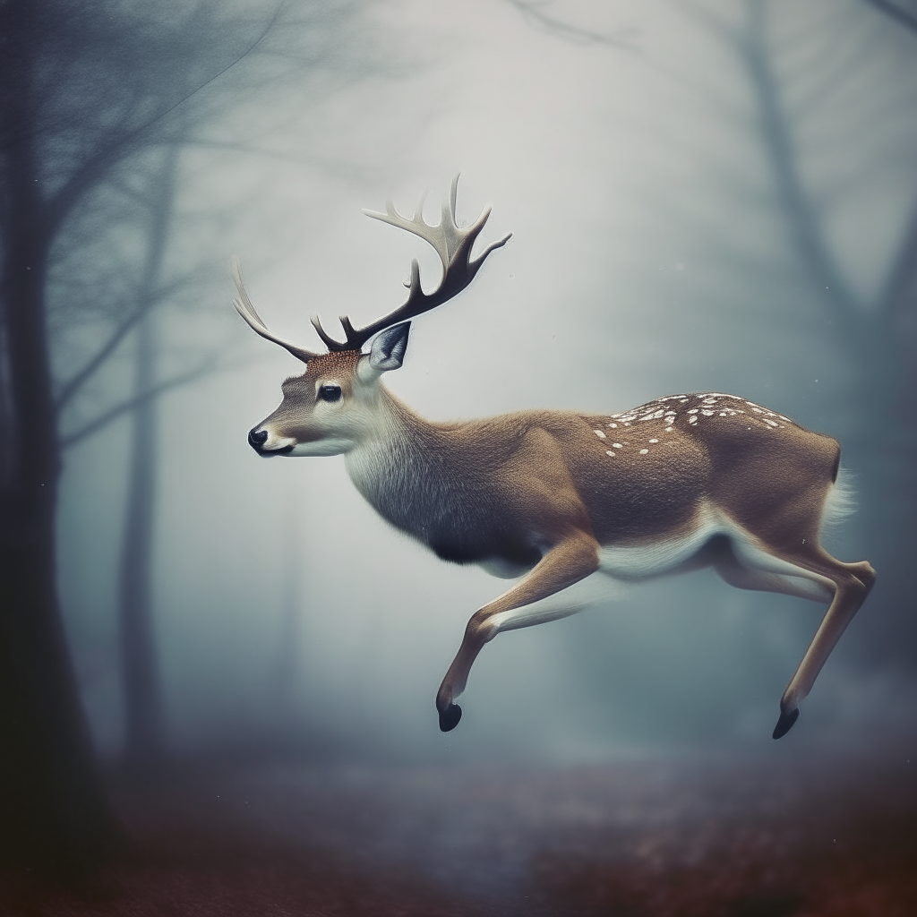 flying deer