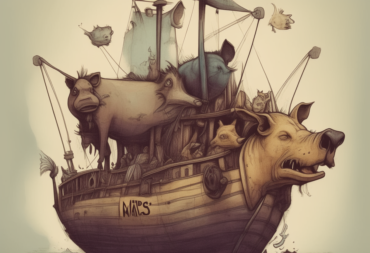 Mad ships the animal