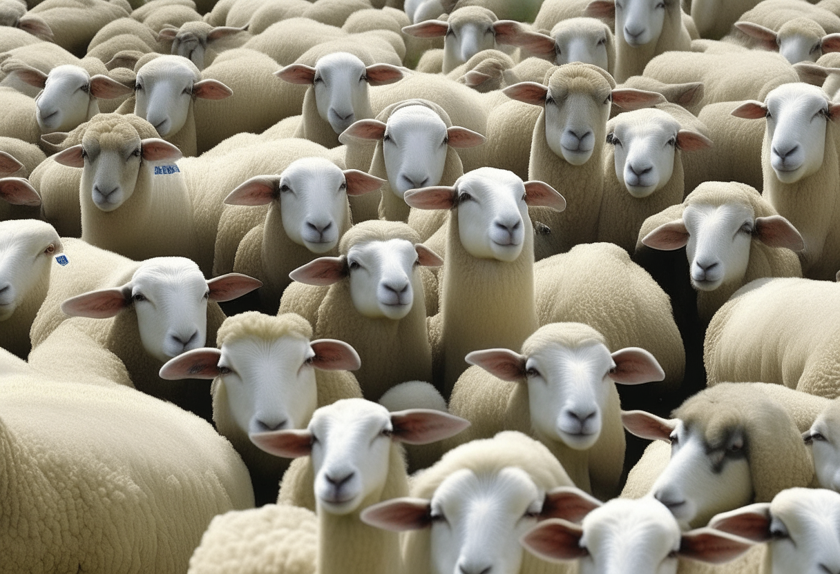 Many  sheep’s 