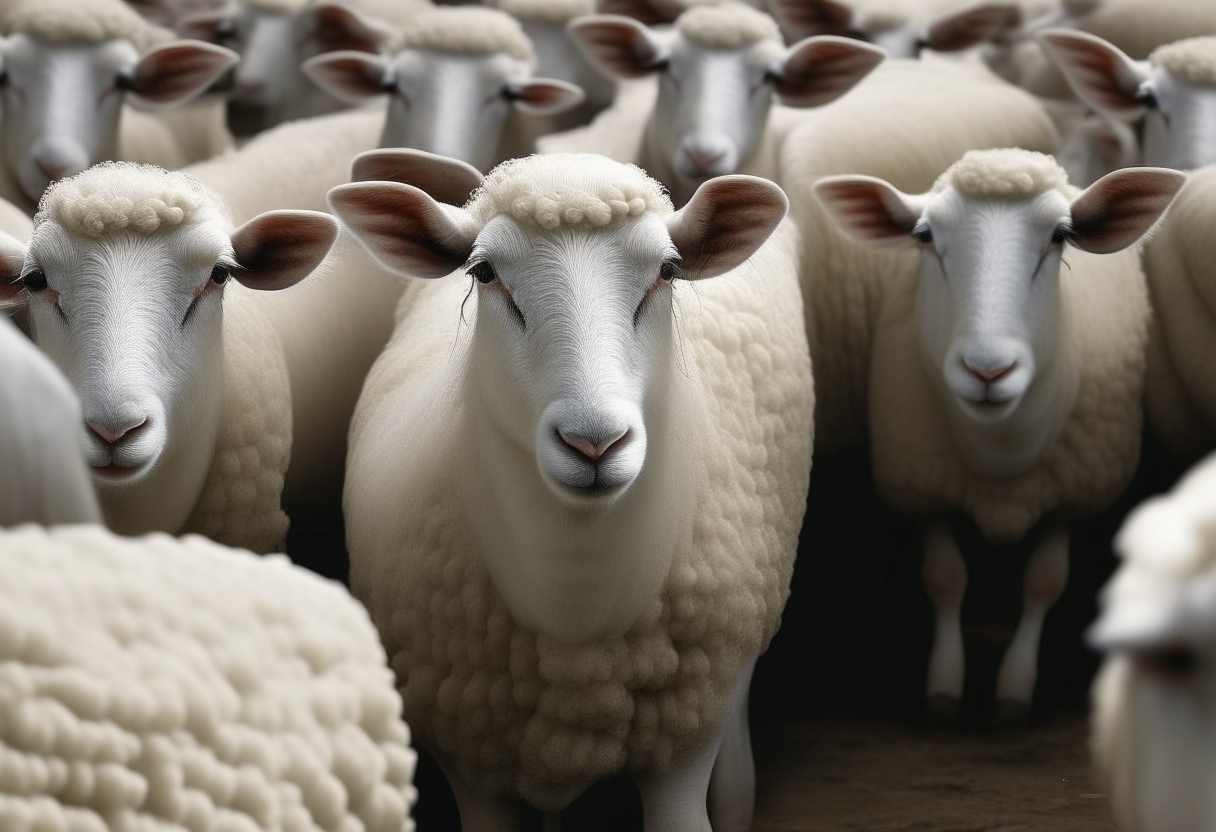 The milk of the   sheep