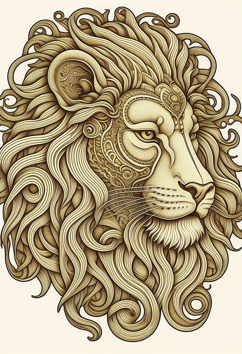 scar on lion