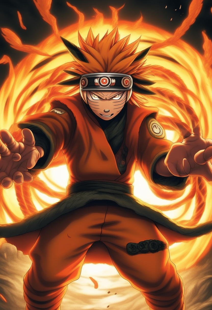 Naruto with 6 tail
