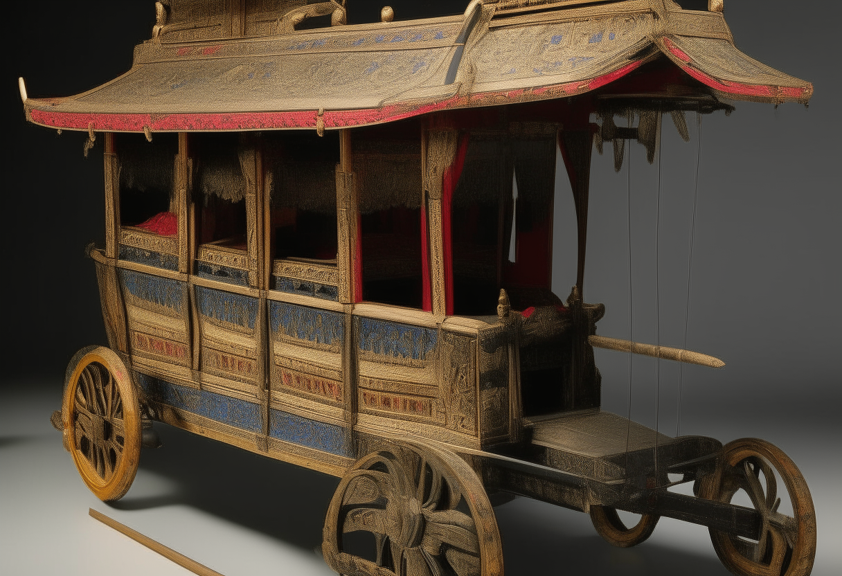 A palanquin 