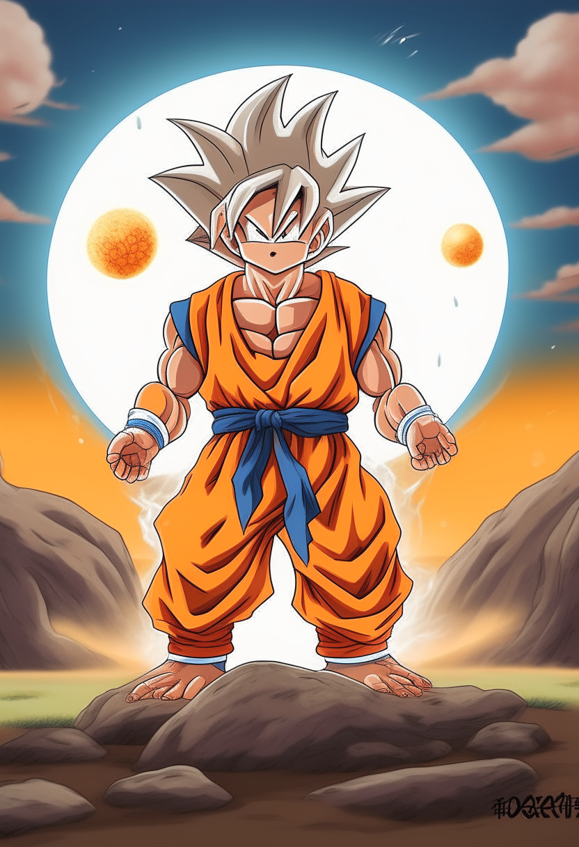Goku use Genkidama