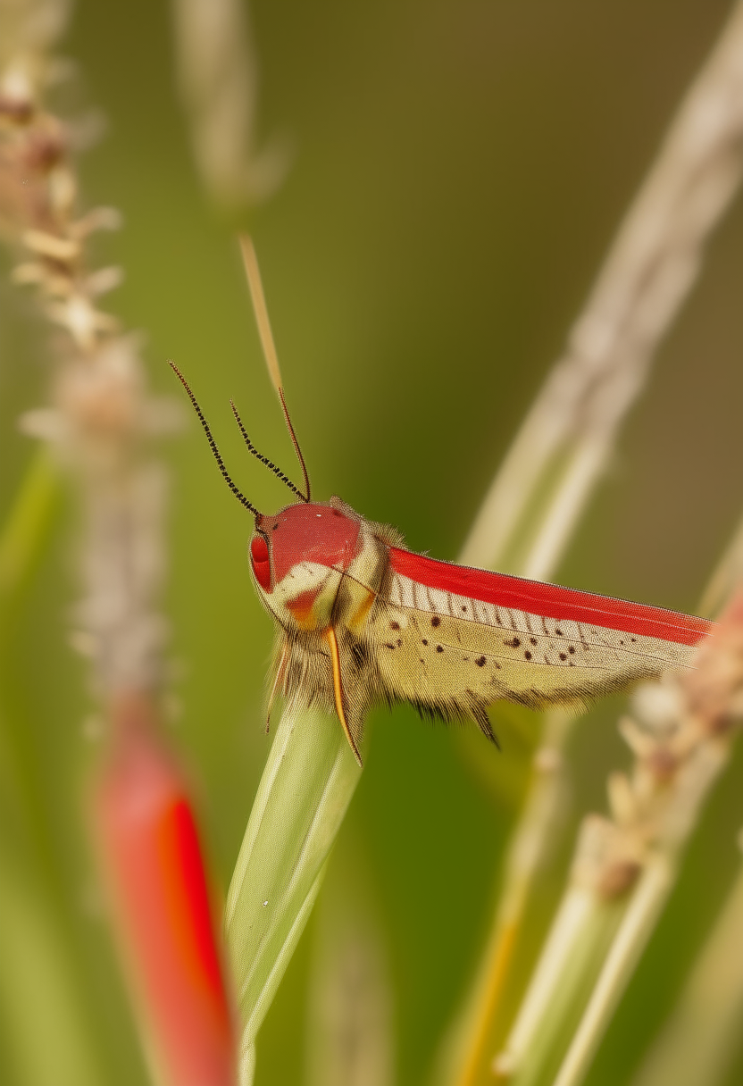 Red grass hooper