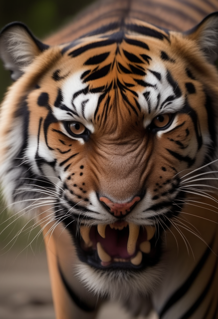 Tiger so angry