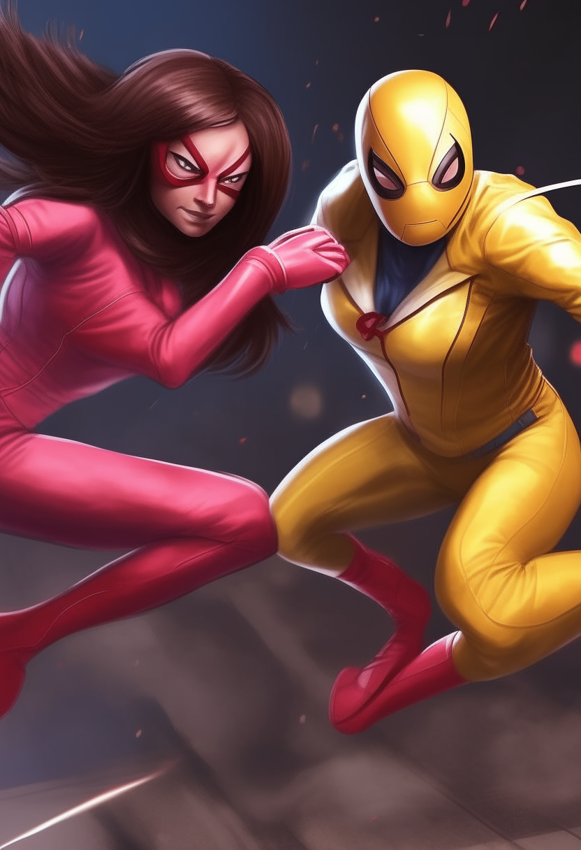 Elasticgirl incredible fight
