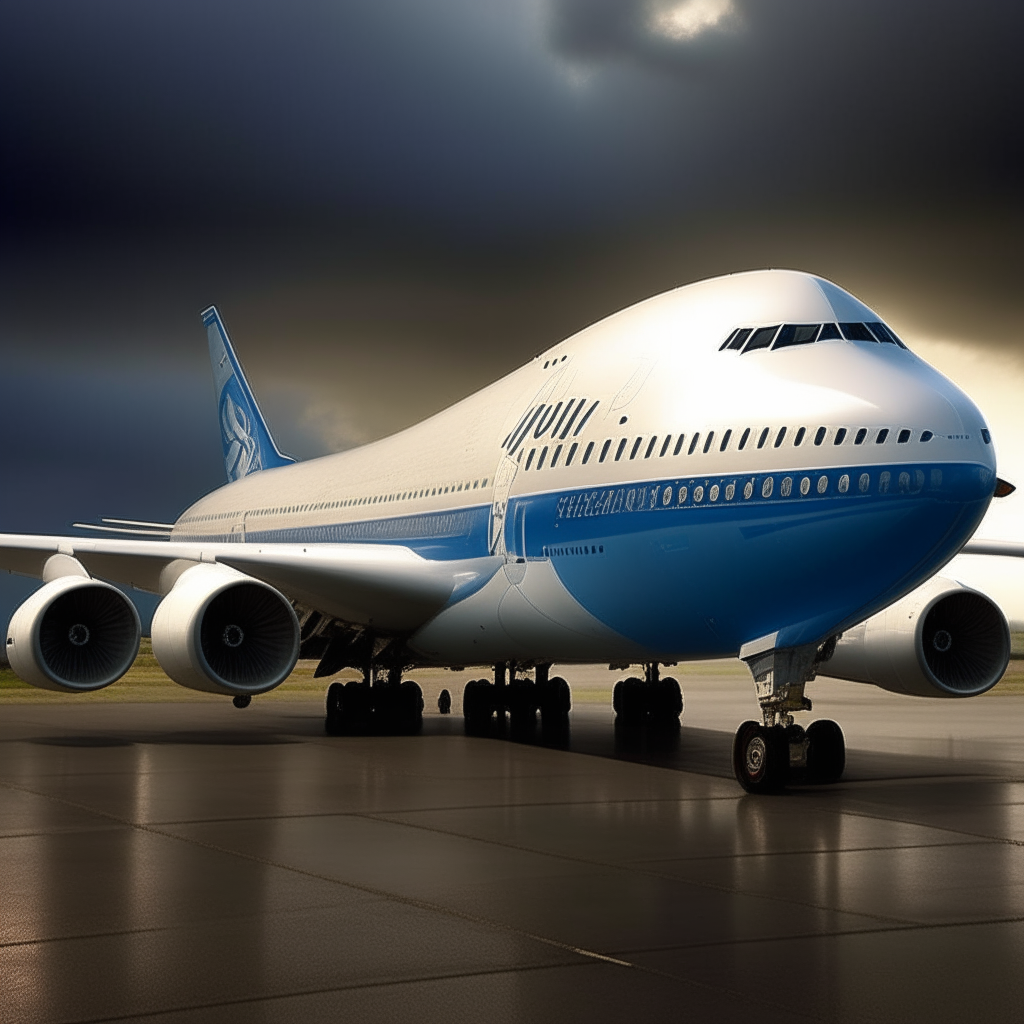 Boeing 747 air plane