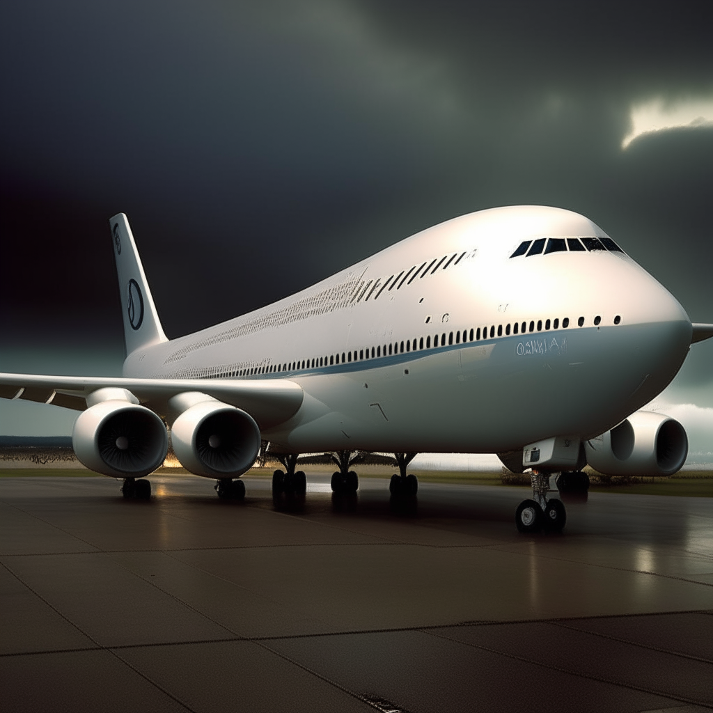 Boeing 747 air plane