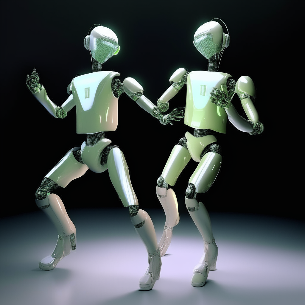 Pretty Androids Dancing