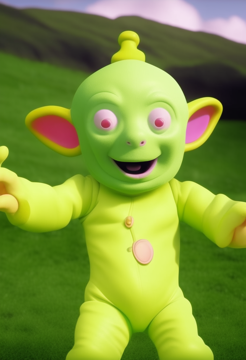 Dipsy the teletubies