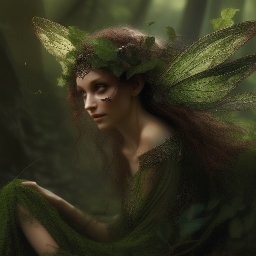  Ivy, on the other hand, had soft, mossy green wings fairies and a mischievous glint in her eyes; her laughter was said to bring the forest to life.