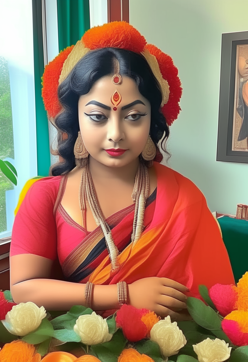 হাই-ডেফিনিশন প্যানোরামিক ফটোগ্রাফিতে, একজন সুন্দরী মহিলা সমুদ্র সৈকতে হাঁটছেন তার চুল এবং তার পিছনে মাঝারি ঢেউয়ের সাথে বাতাস 