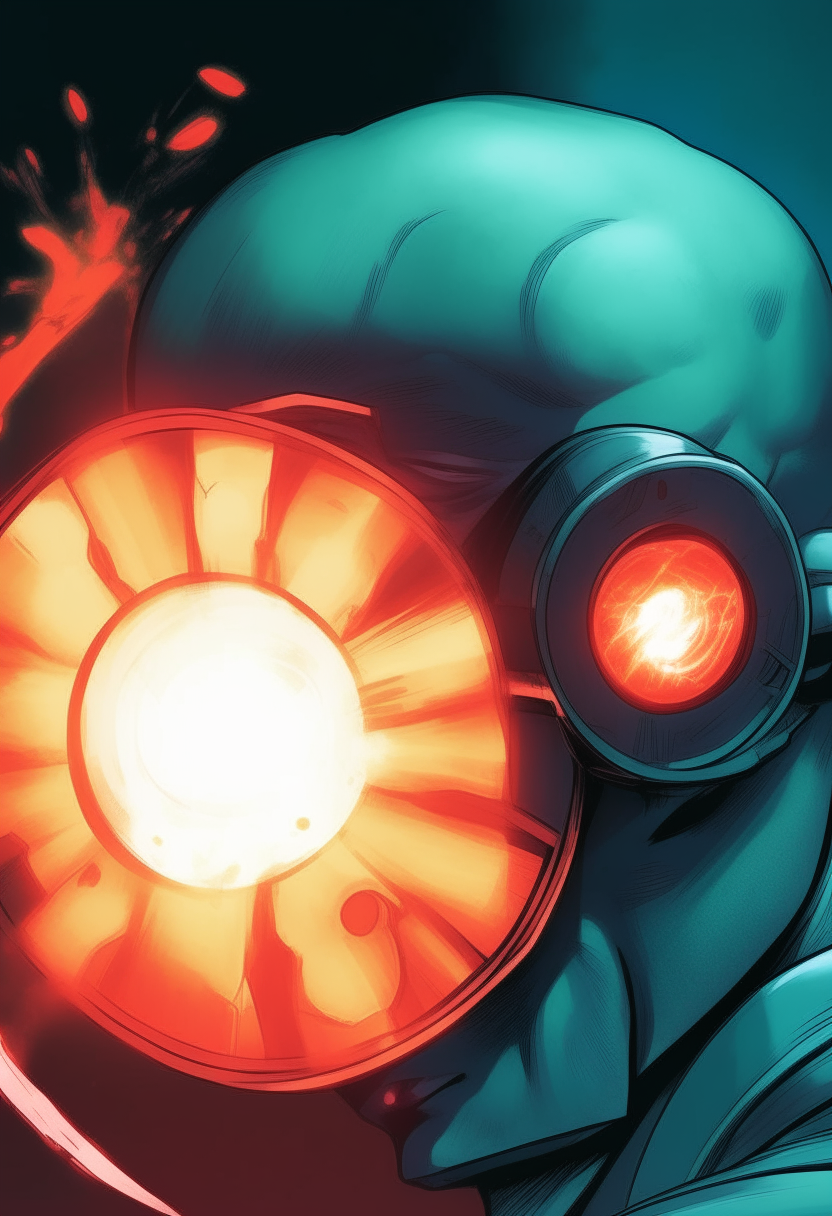 THE cyclops and optic blast