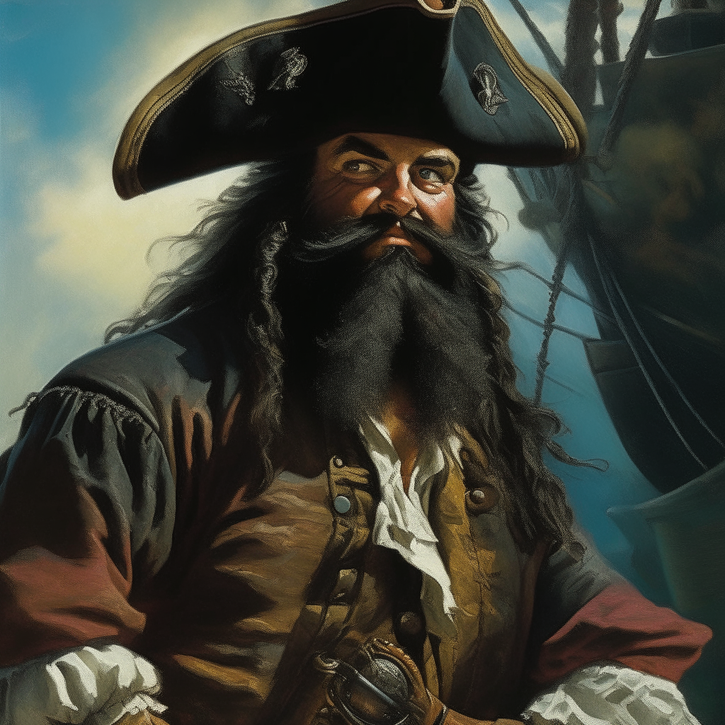 With the rest of his men, Blackbeard humbled himself before the governor of North Carolina and sought the king's forgiveness. In reality, Blackbeard had no intention of renouncing piracy at all