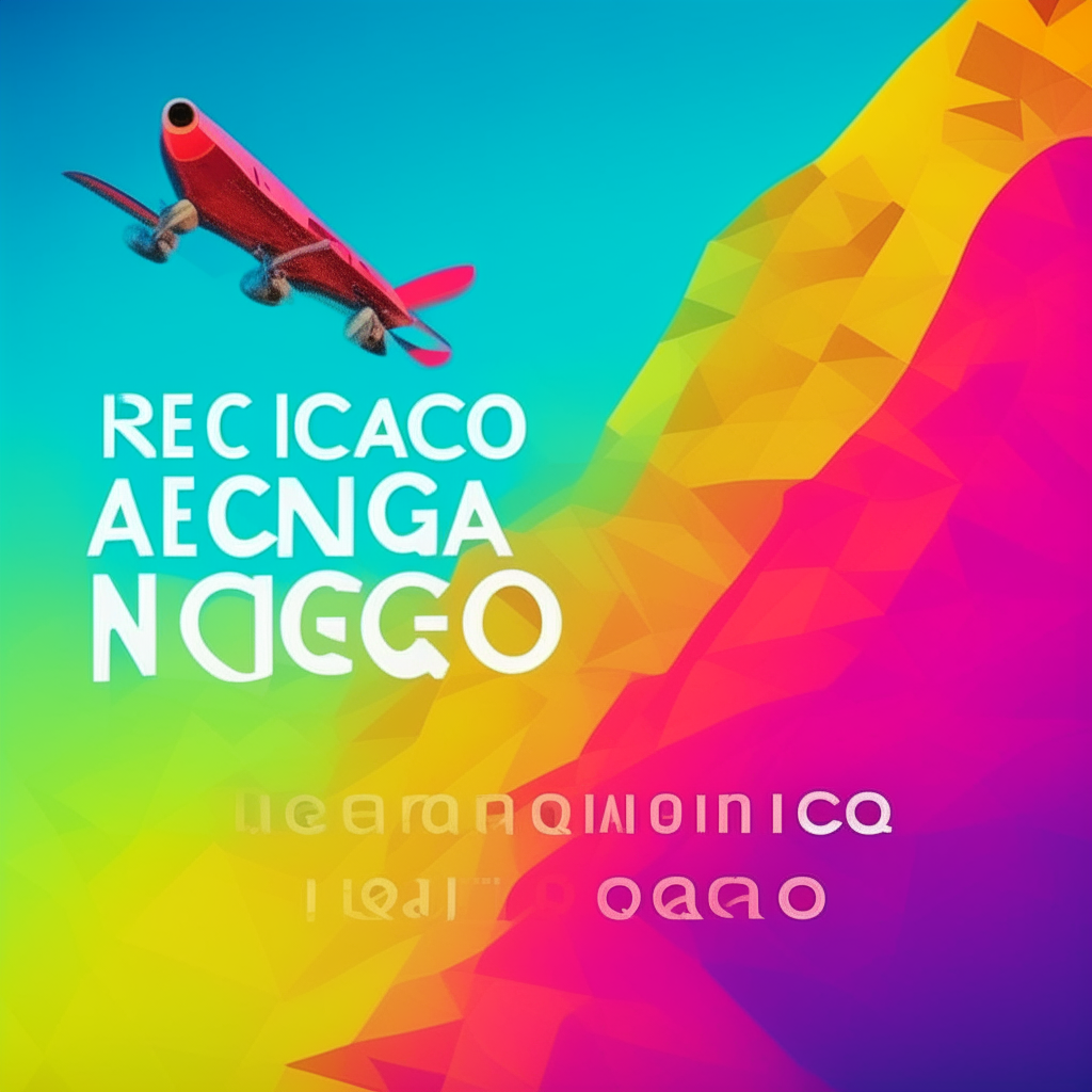 Motivational background image with the quote 'Cuando todo parezca ir en tu contra, recuerda que el avión despega contra el viento' displayed in different animated text styles on a colorful abstract background