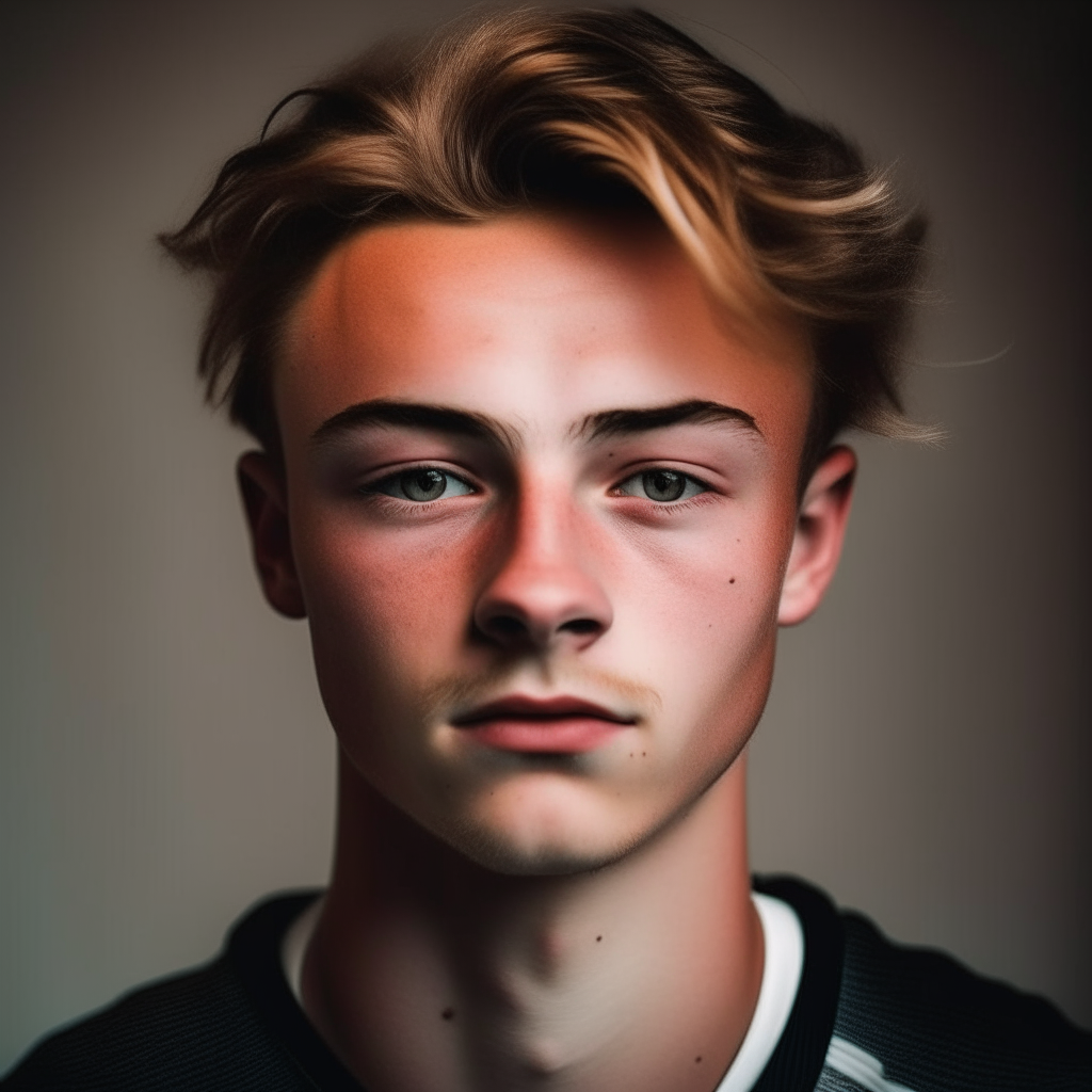 A more mature and handsome portrait of the 20-year-old British soccer player from image-1