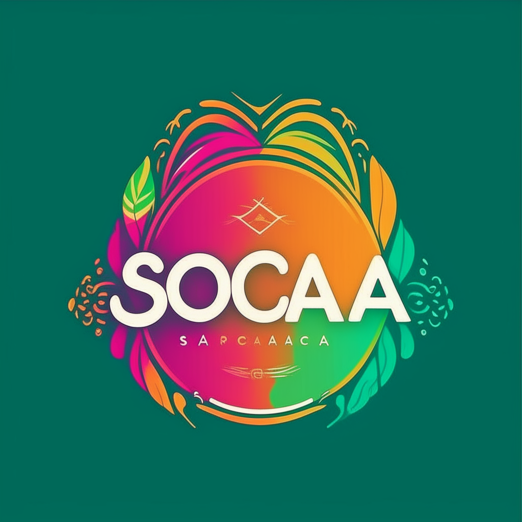 Modern colorful logo for Solopaca featuring name in cursive font