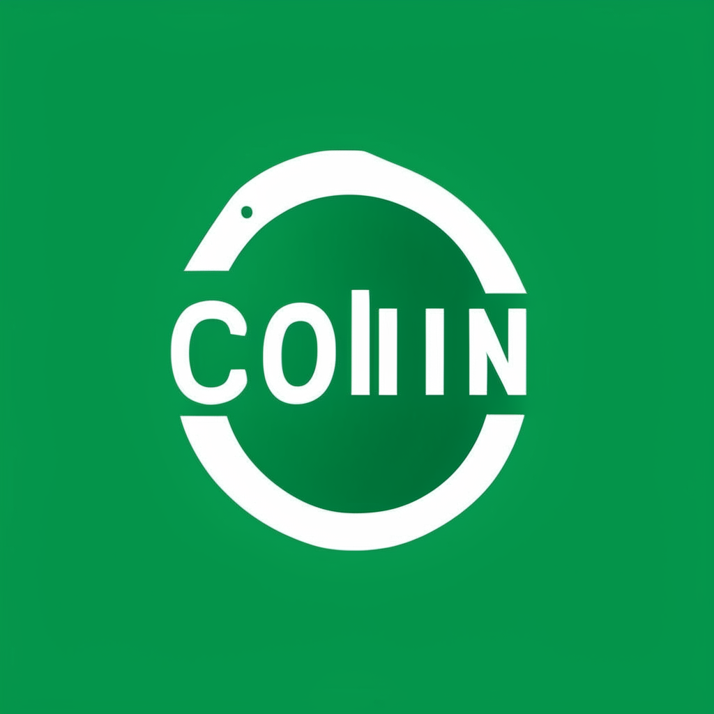 a modern vector logo with the word cooking in a sleek sans-serif font on a green background
