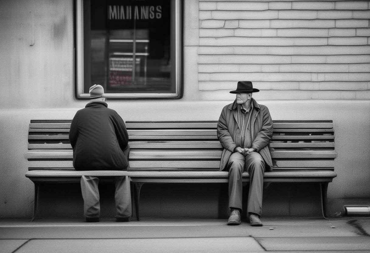 2 man’s waiting 