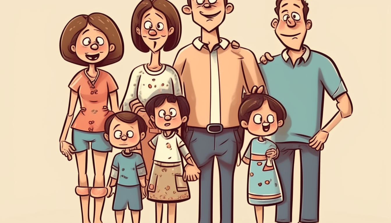 family. cartoon.