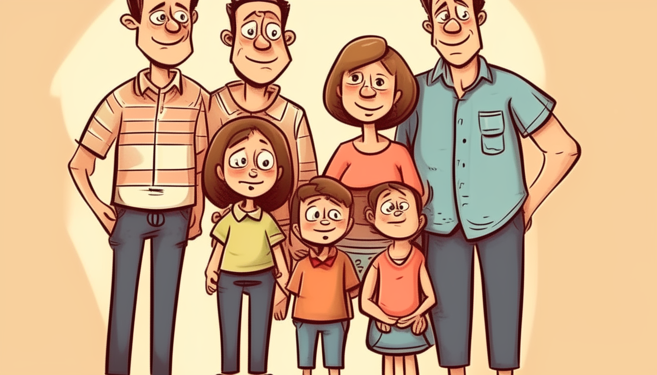 family. cartoon.
