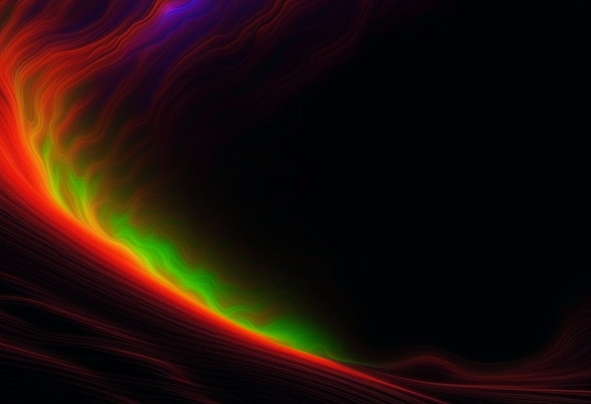psychedelic colors mixing.