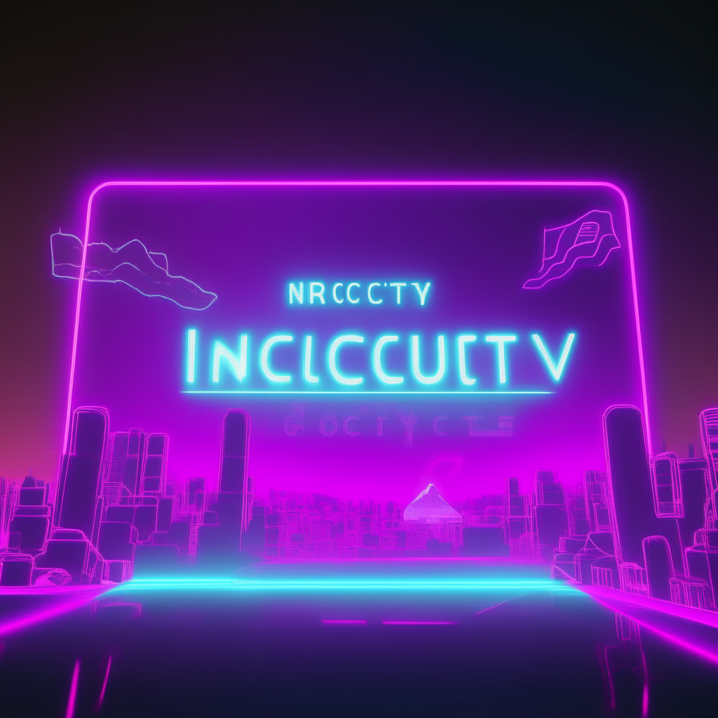 Thumbnail for Introduction Quest channel: A neon sign saying 'Introduce Yourself' against a purple skyline