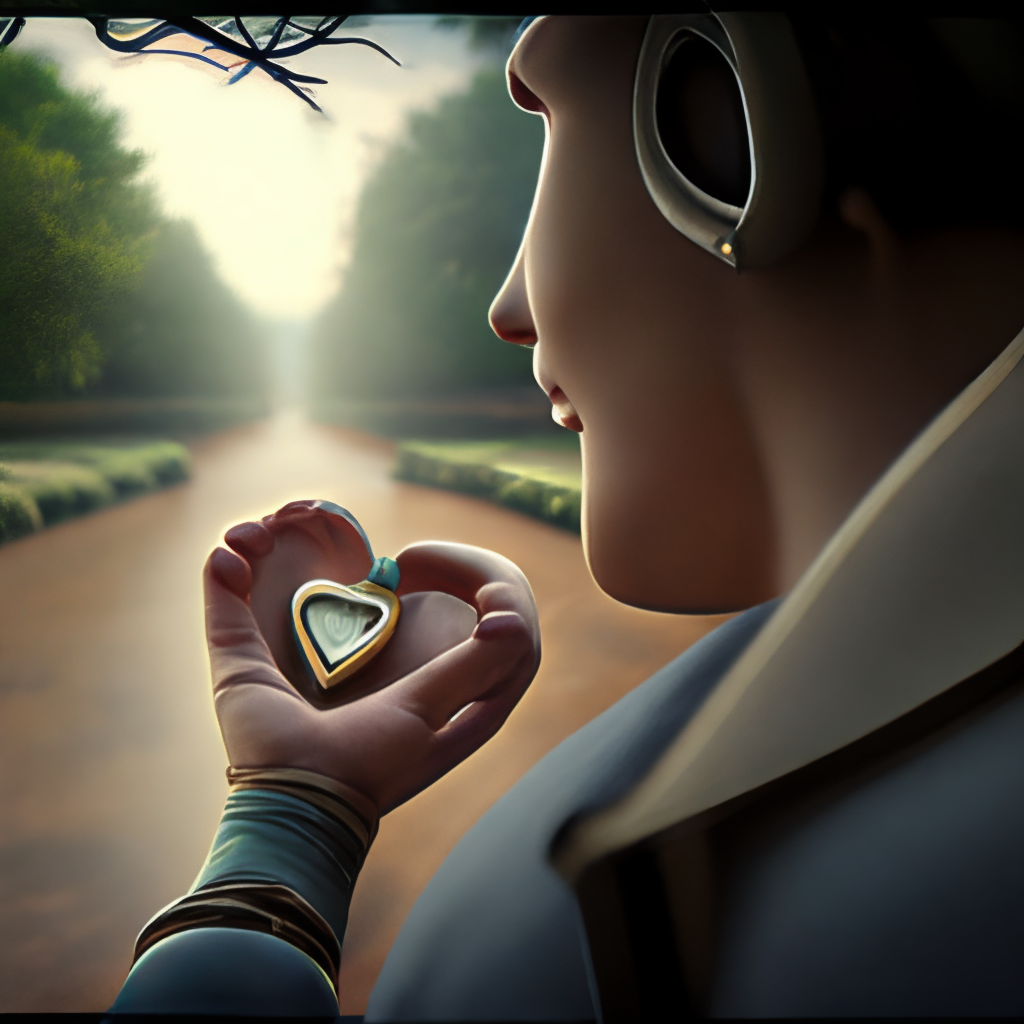 The video begins with a close-up shot of a person's hand holding a heart-shaped locket. As the camera zooms out, we see the person sitting alone on a bench in a park, looking down at the locket with a pained expression. The scene then transitions to a series of flashbacks, each one showing a moment of love and happiness between the person and their former partner. These scenes are shot in warm, golden tones to convey the warmth and joy of the past.

As the flashbacks end, we see the person standing up from the bench and walking away, leaving the locket behind. The scene then transitions to a shot of the person walking through a city street, with the camera following them from behind. The shot is in black and white, with the city bustling in the background, to convey the sense of loneliness and confusion that come with heartbreak.

As the person walks, we see glimpses of new experiences and connections that they make along the way, such as meeting new friends or pursuing a new hobby. These scenes are shot in bright, vibrant colors to convey the sense of hope and growth that come with moving on from the past.

The video ends with a shot of the person standing on a hilltop, looking out at a beautiful sunset. The camera zooms in on their face, and we see a smile spread across their lips, symbolizing the hope and happiness that come with letting go of lost love and moving forward.