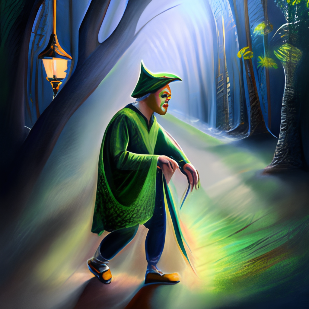 duende de são patricio outro duende verde
